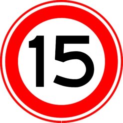 RVV Verkeersbord - A01 Maximum Snelheid
