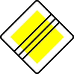 RVV Verkeersbord - B02 Einde voorrangsweg