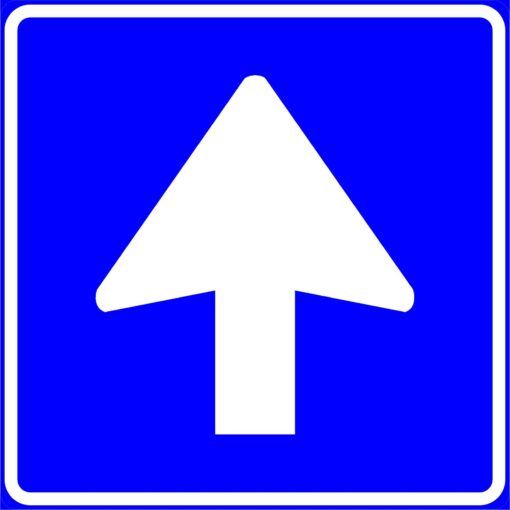 RVV Verkeersbord - C03 Eenrichtingsweg