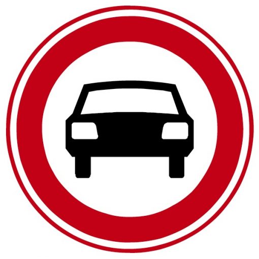 RVV c06 verboden voertuigen