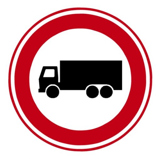 RVV C07 inrijverbod vrachtwagens