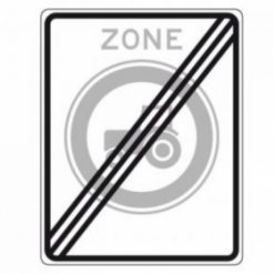 RVV C08 einde zone verboden tractoren