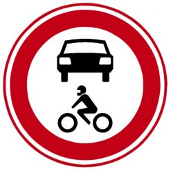 RVV C12 verboden motorvoertuigen