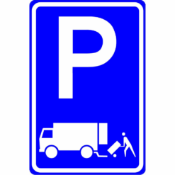 RVV Verkeersbord – E07 Parkeergelegenheid Laden en lossen
