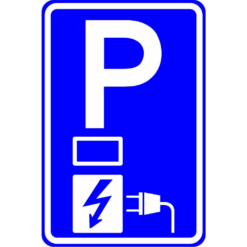 RVV Verkeersbord – E08-O oplaadpunt