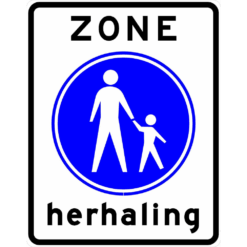 RVV Verkeersbord - G07zbh