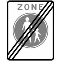 RVV Verkeersbord - G07ze