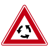 RVV Verkeersbord – J09 Rotonde