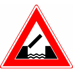 RVV Verkeersbord – J15 Vooraanduiding beweegbare brug