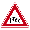 RVV Verkeersbord – J31 Vooraanduiding zijwind