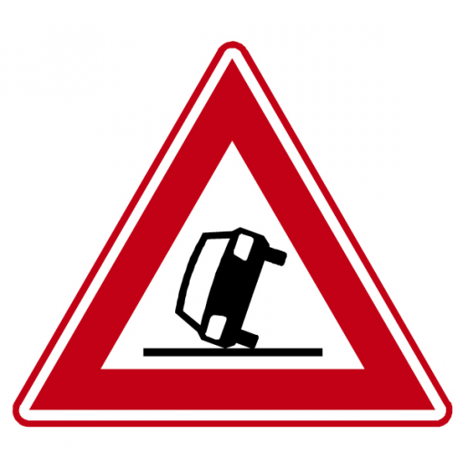 RVV Verkeersbord – J34 Vooraanduiding ongeval