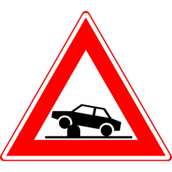 RVV Verkeersbord – J39 Vooraanduiding verkeerspaal