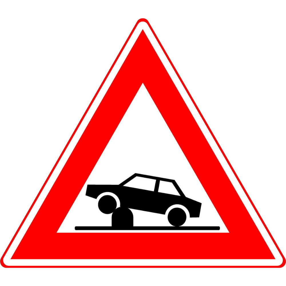 RVV Verkeersbord – J39 Vooraanduiding verkeerspaal