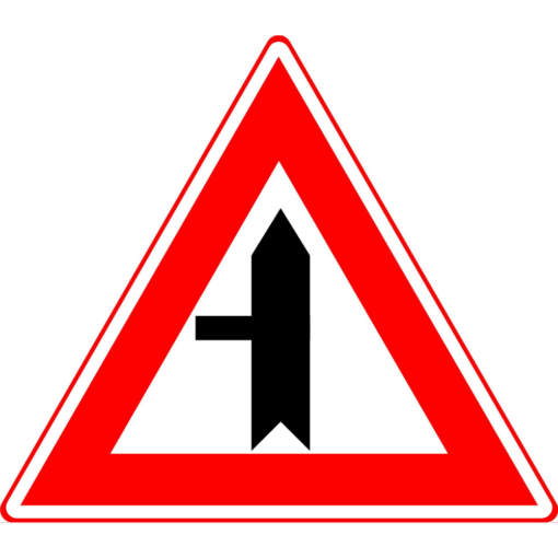 RVV Verkeersbord - B04 Voorrangskruispunt weg van links
