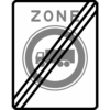RVV Verkeersbord – C07-ZE Gesloten voor Vrachtauto's