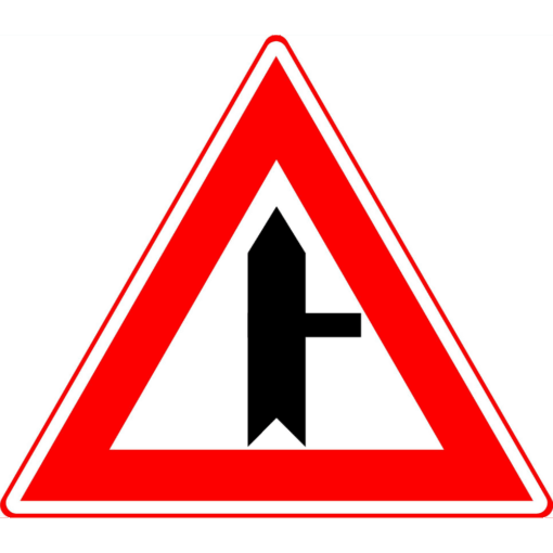 RVV Verkeersbord - B05 Voorrangskruispunt weg van rechts