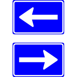 RVV Verkeersbord C04 Eenrichtingsverkeer