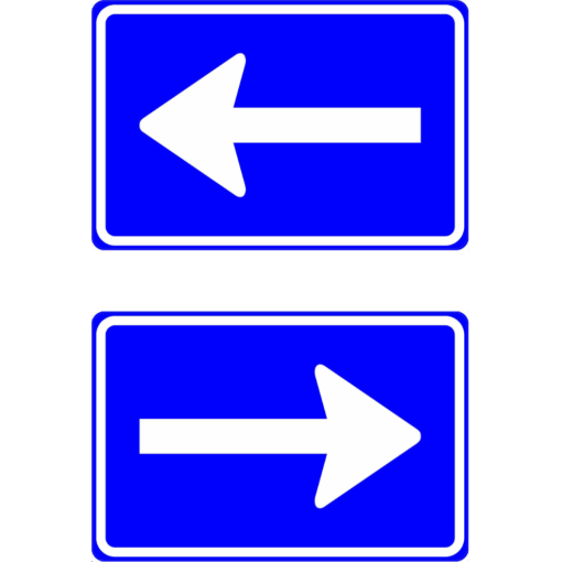 RVV Verkeersbord C04 Eenrichtingsverkeer