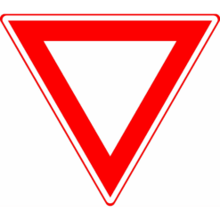 RVV Verkeersbord - B06 voorrang verlenen