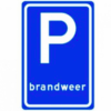 RVV Verkeersbord – E08-J Parkeerplaats brandweer
