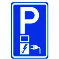 RVV Verkeersbord – E08-O oplaadpunt