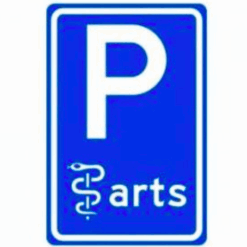 RVV Verkeersbord – E08-P Parkeerplaats arts