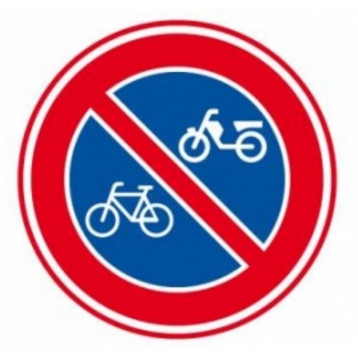 E03 Parkeerverbod (brom-)fietsen