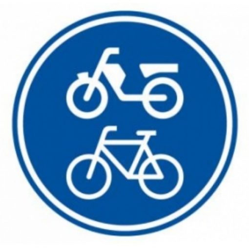 RVV Verkeersbord – G12-A Verplicht fiets / bromfietspad