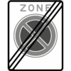 RVV Verkeersbord – E02-ZE Einde parkeerzone