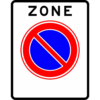 RVV Verkeersbord – E01-ZB Start parkeerzone