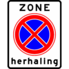 RVV Verkeersbord – E02-ZBH herhaling parkeerzone