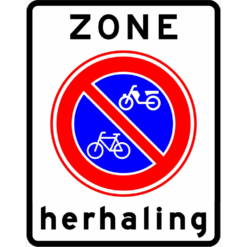 RVV Verkeersbord – E03-ZBH