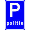 RVV Verkeersbord – E08-L Parkeerplaats politie