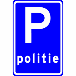 RVV Verkeersbord – E08-L Parkeerplaats politie