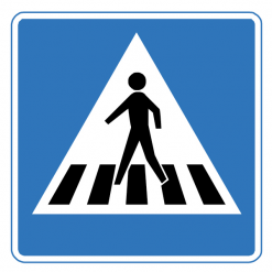 L02 Voetgangers oversteekplaats / zebrapad