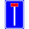 RVV Verkeersbord - L08 Doodlopende weg