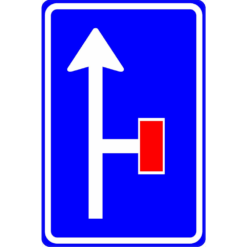 RVV Verkeersbord - L09-2 Doodlopende weg voorwaarschuwing