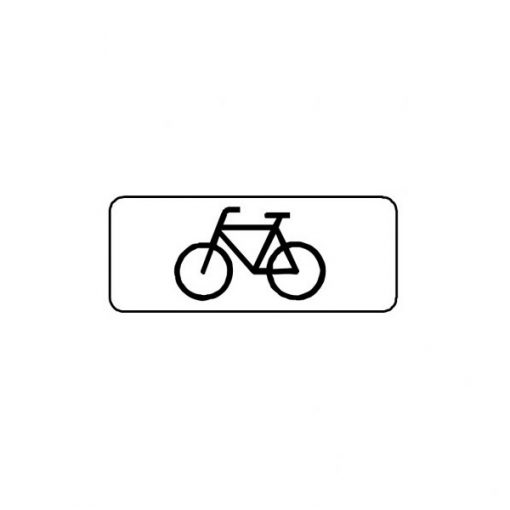 RVV Verkeersbord – OB02 Onderbord geldt alleen voor fietsers