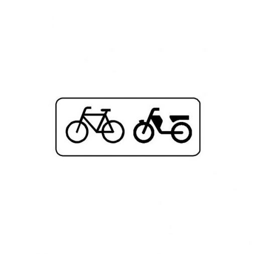 RVV Verkeersbord – OB04 Geldt alleen voor (brom)fietsers