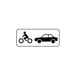 RVV Verkeersbord – OB07 Geldt alleen voor auto's en motoren