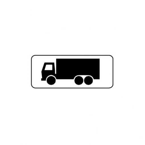 RVV Verkeersbord – OB11 Geldt alleen voor vrachtauto's