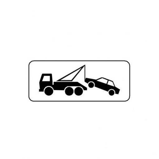 RVV Verkeersbord – OB303 Wegsleepregeling van kracht