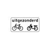 RVV Verkeersbord – OB54 Uitgezonderd (brom)fietsers