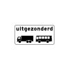 RVV Verkeersbord – OB63 Uitgezonderd vrachtauto's en bussen