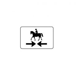RVV Verkeersbord – OB503OB01 Kruising ruiterpad
