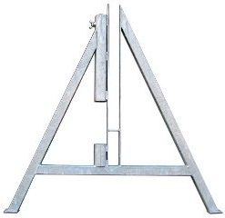 A-Frame 4-kant 40mm, ronde Buispaalhouder 9.5kg