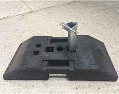 Geleidebaakvoet buispaalhouder (baakpot)