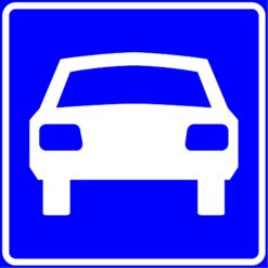 RVV Verkeersbord – G03 Autoweg