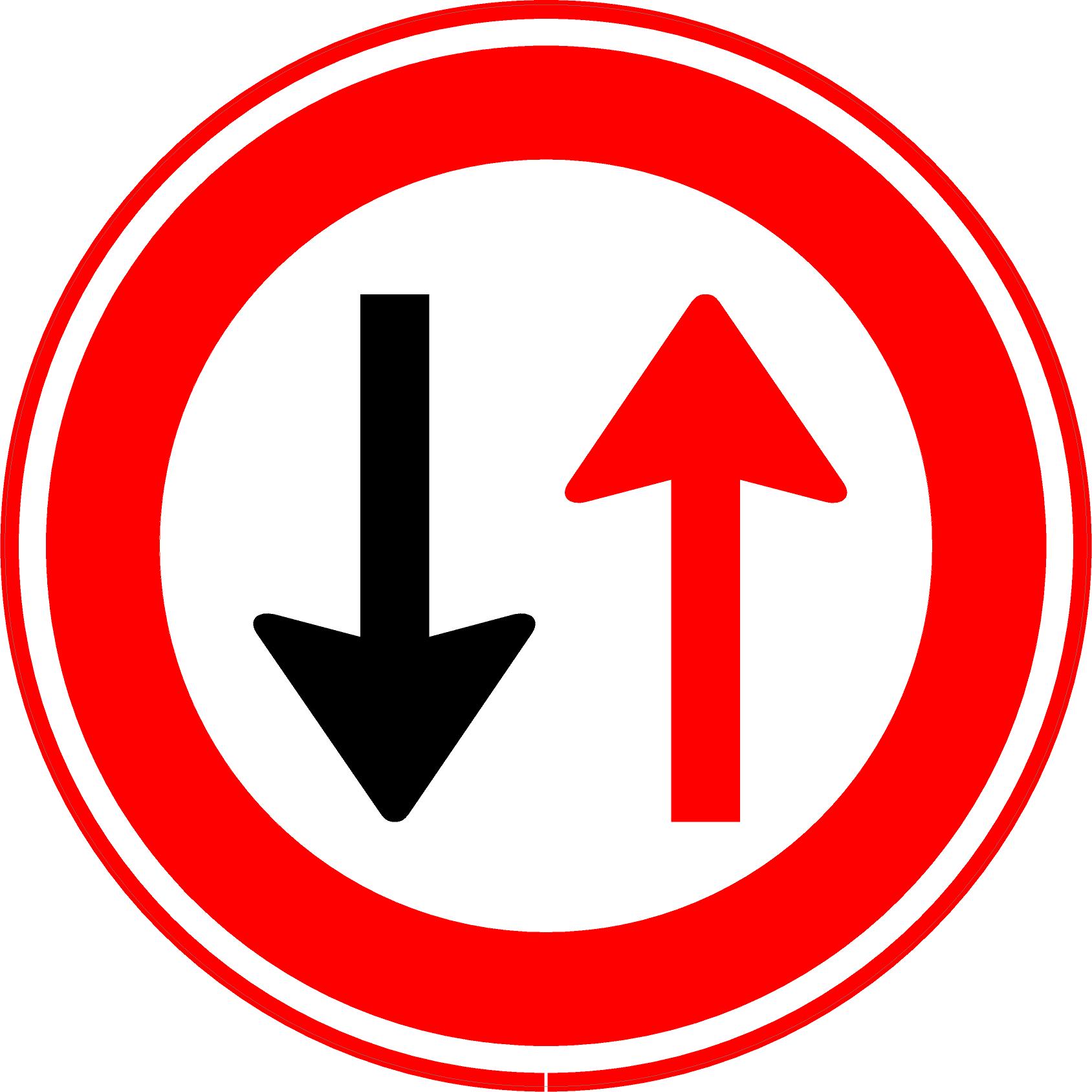 WIU Verkeersbord – F05