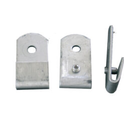 Muuroor RVS, gat 9mm